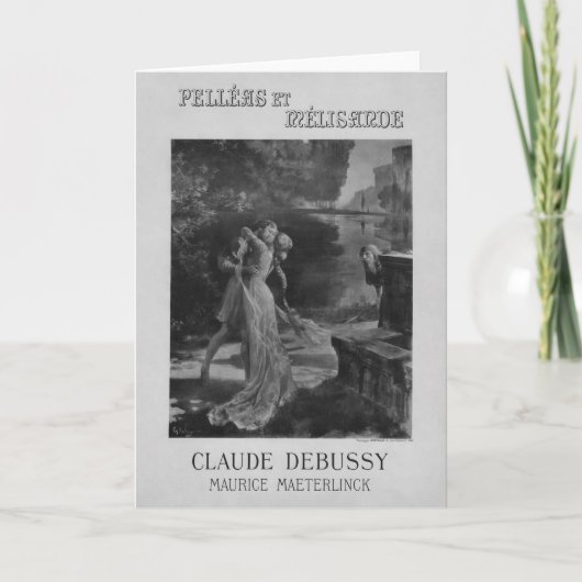 Pelleas en Melisande Opera, 1902 Kaart (Voorkant)