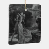 Pelleas en Melisande Opera, 1902 Keramisch Ornament (Rechts)