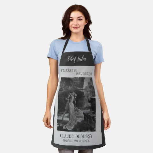 Pelleas en Melisande Opera, 1902 Schort (Gedragen)