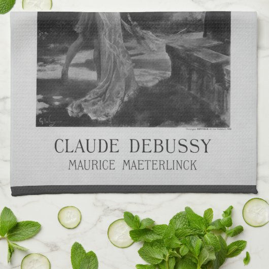 Pelleas en Melisande Opera, 1902 Theedoek (Gevouwen)