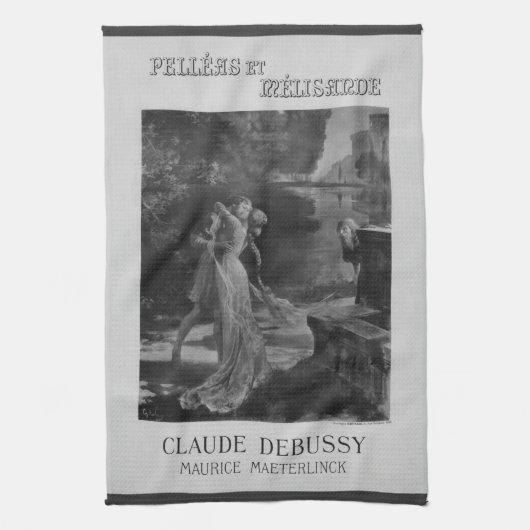 Pelleas en Melisande Opera, 1902 Theedoek (Verticaal)