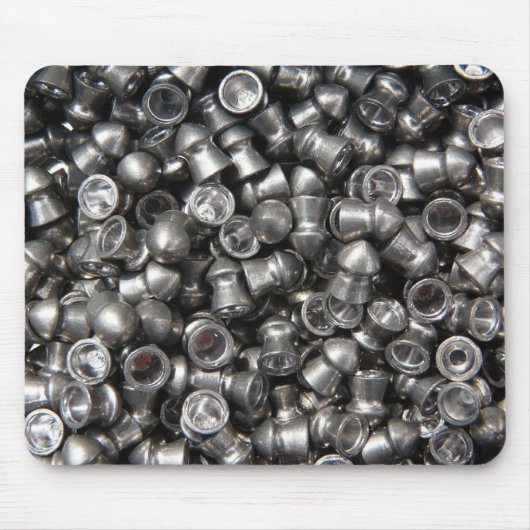 Pellet Pistool Ammo - Loodscherpe tips voor afschi Muismat (Voorkant)