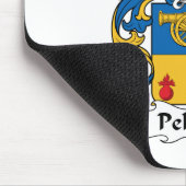 Pelletier Family Crest Muismat (Hoek)