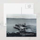 Pelletier Island Ferry Briefkaart (Voorkant / Achterkant)