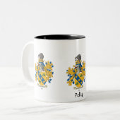 Pelly Family Crest Mok (Voorkant links)