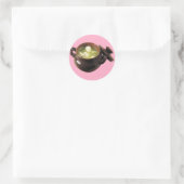 Pelmeni Soup Ronde Sticker (Tas)