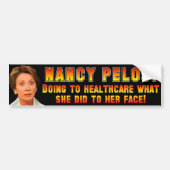 Pelosi: Anti-ObamaCare Bumpersticker (Voorkant)