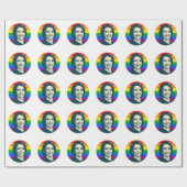 PELOSI LGBT BADGE CADEAUPAPIER (Vlak)