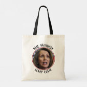 Pelosi Make Halloween Scary Trick or treat Tote Bag (Achterkant)