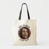 Pelosi Make Halloween Scary Trick or treat Tote Bag (Voorkant)