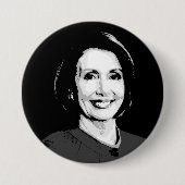PELOSI RONDE BUTTON 7,6 CM (Voorkant)