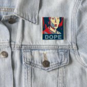 Pelosi Vierkante Button 5,1 Cm (In situ)