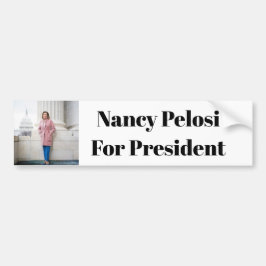 Pelosi voor de Bumpersticker van Presidenten