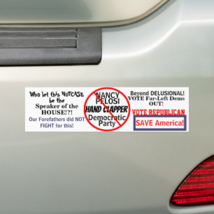 Pelosi Voorzitter van het Europees Parlement Democ Bumpersticker