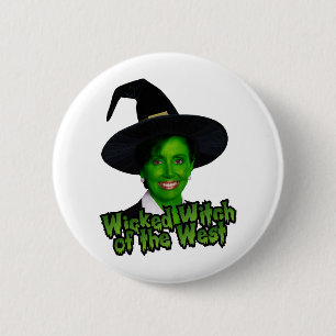 Pelosi: Witch van het Westen Ronde Button 5,7 Cm