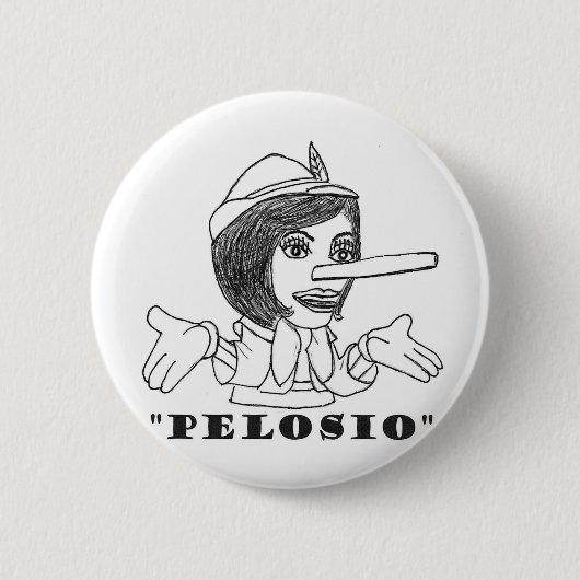 PELOSIO RONDE BUTTON 5,7 CM (Voorkant)