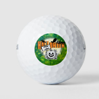 Pelotas de golf halloween golfballen