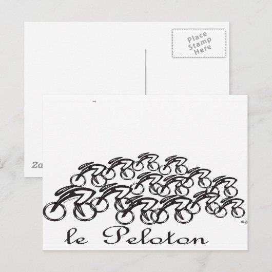 Peloton Briefkaart (Voorkant / Achterkant)