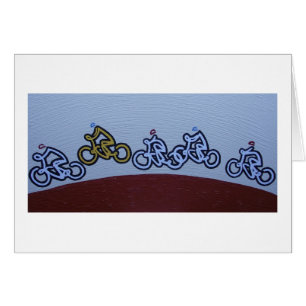 Peloton cyclus race kaart