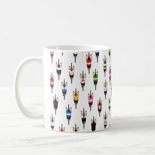 Peloton koffiemok (Links)