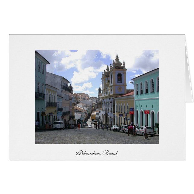 Pelourihno, Salvador, Brazilië (Voorkant Horizontaal)