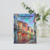 Pelourinho Brazil Briefkaart (Staand voorkant)