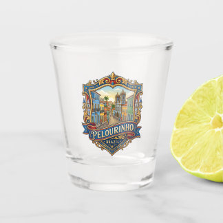 Pelourinho Brazilië Shot Glas