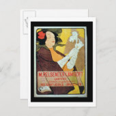 "Pelseneer-Lambert Glove Makers, Millinery and Per Briefkaart (Voorkant / Achterkant)