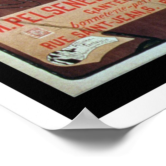 'Pelseneer-Lambert Glove Makers, Millinery and Per Poster (Hoek)