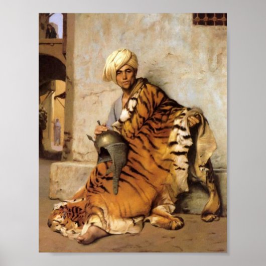 Pelt Merchant of Cairo Canvas Print (Voorkant)
