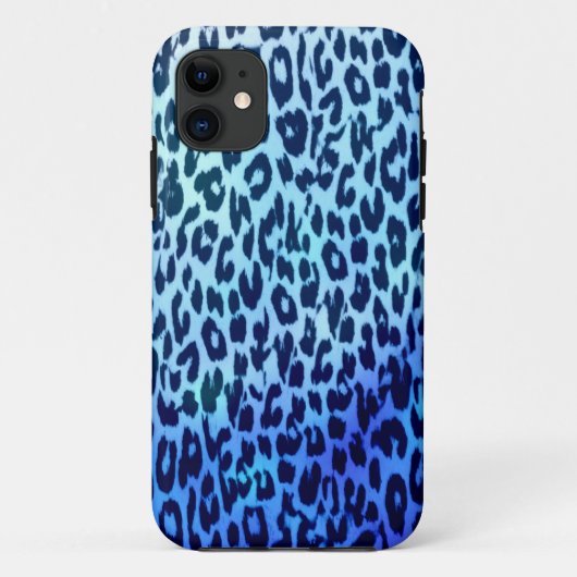 Pelterijen van luipblauw Case-Mate iPhone case (Achterkant)