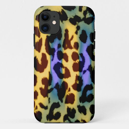 Pelterijen voor het drukken van dieren, van luipaa Case-Mate iPhone case (Achterkant)