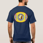 Peltier Marbles Logo T-shirt (Achterkant)