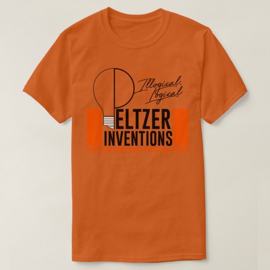 Peltzer uitvindingen t-shirt (Design voorkant)