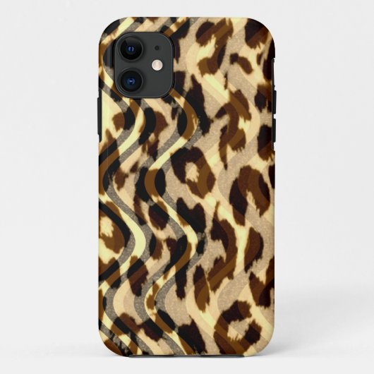 pelzen voor het drukken van dieren van luipaard Case-Mate iPhone case (Achterkant)