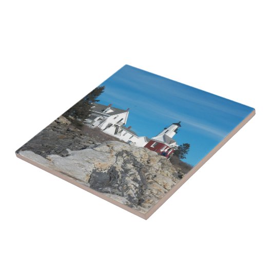 Pemaquid Lighthouse 24 Tegeltje (Zijkant)