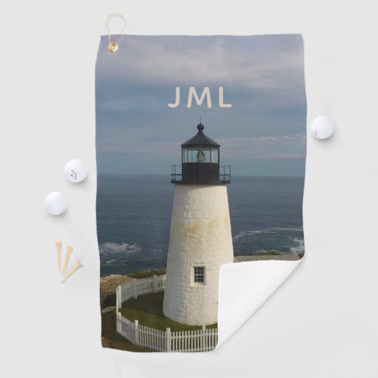Pemaquid Lighthouse Golfhanddoek (Insitu)
