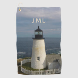 Pemaquid Lighthouse Golfhanddoek