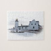 Pemaquid Lighthouse Legpuzzel (Horizontaal)