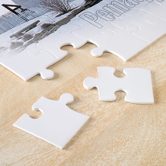 Pemaquid Lighthouse Legpuzzel (Zijkant)