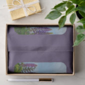 Pemaquid Lighthouse Lupine Floral Decoupage Tissuepapier (Geschenk)