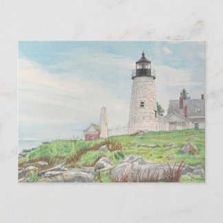 Pemaquid Point Aquarel Briefkaart