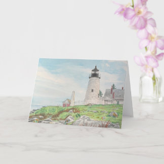 Pemaquid Point Aquarel Kaart