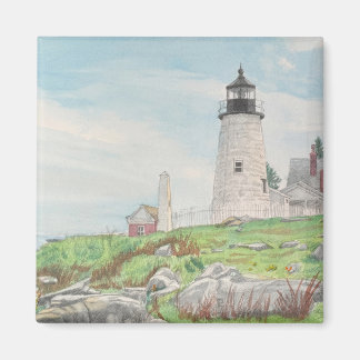 Pemaquid Point Aquarel Magneet