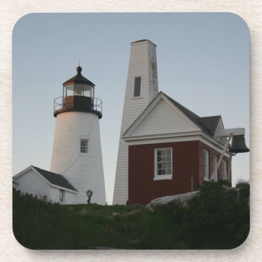 Pemaquid Point Light Bier Onderzetter (Voorkant)