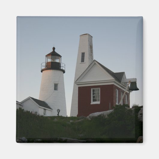 Pemaquid Point Light Maine Magneet (Voorkant)
