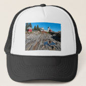 Pemaquid Point Light Trucker Pet (Voorkant)