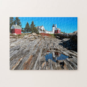 Pemaquid Point Lighthouse, Bristol Maine Legpuzzel
