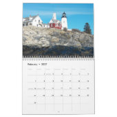 Pemaquid Point Lighthouse Calendar Kalender (Feb 2027)