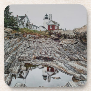 Pemaquid Point Lighthouse Cork Onderzetter